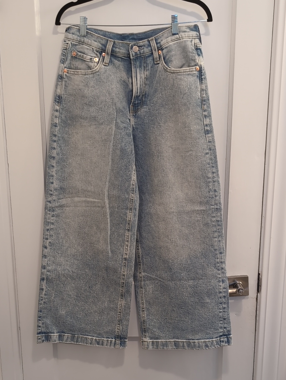 GAP High Rise Stride Ankle Jeans